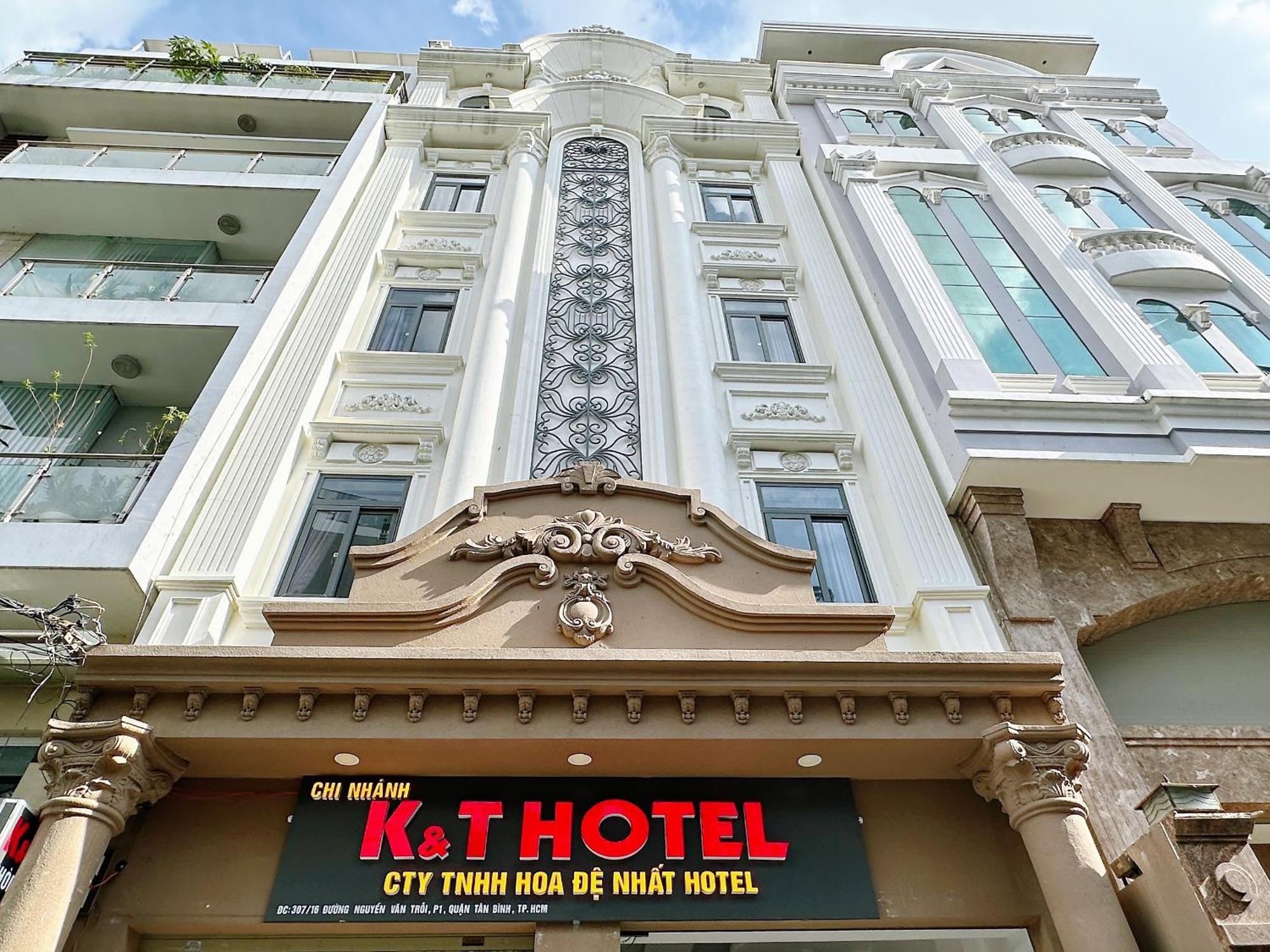 K&T Hotel - San Bay Tan Son Nhat Ho Chi Minh-staden Exteriör bild