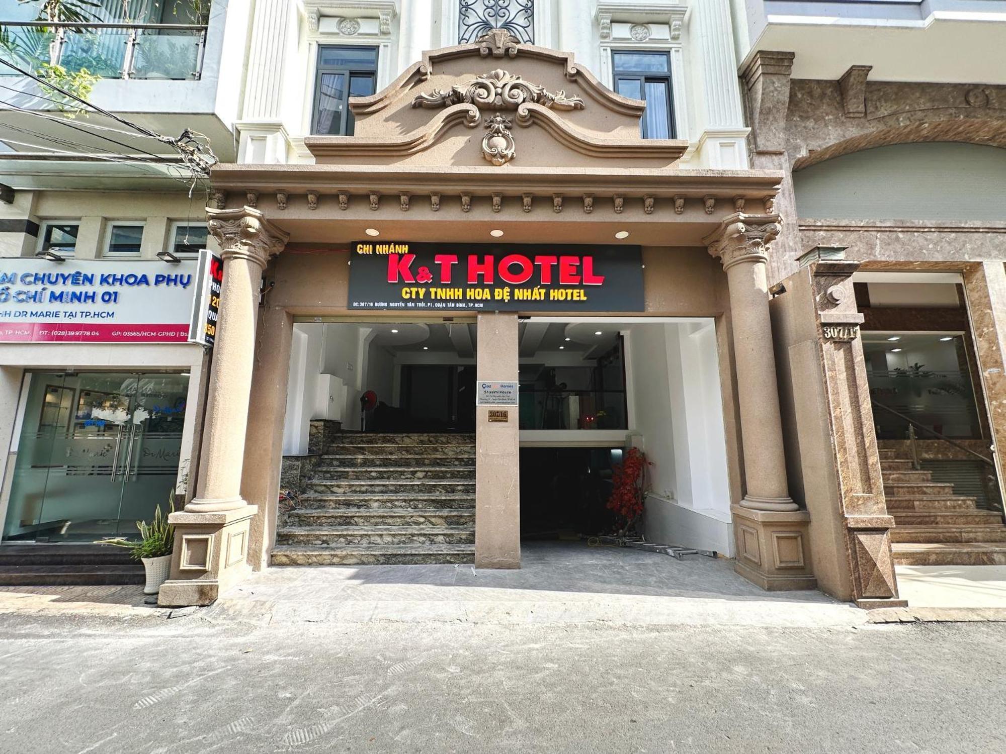 K&T Hotel - San Bay Tan Son Nhat Ho Chi Minh-staden Exteriör bild